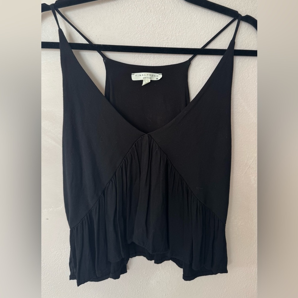 Black Camisole Top